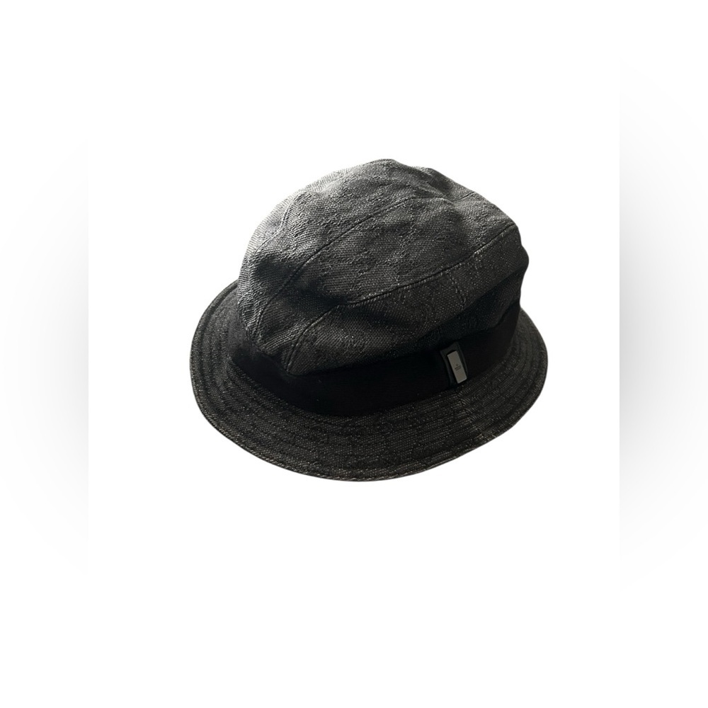 GUCCI GG Pattern Denim Cotton Bucket Hat size M - Picture 8 of 12